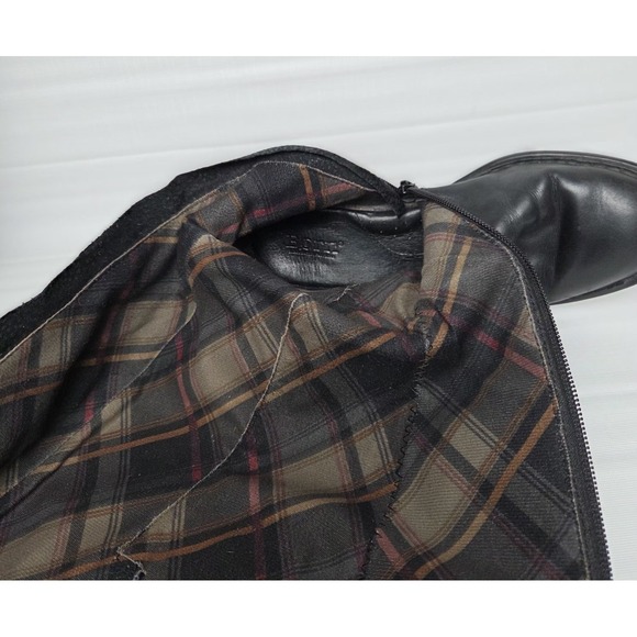 Born Crown Black Leather Knee High Boots Womens Sz 6M Style D86203 - Picture 10 of 10